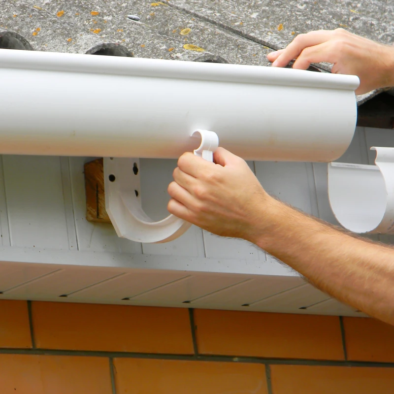 gutter replacement tab